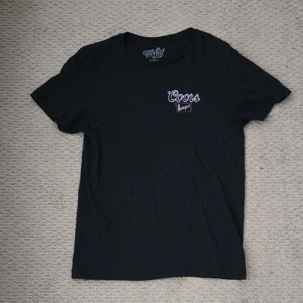 Black Short Sleeve Tee Shirt